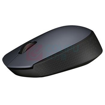 罗技 Logitech 无线鼠标 M170 带2.4G接收器-USB (灰色)