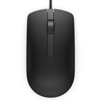 戴尔 DELL 有线鼠标 MS116 USB (黑色)