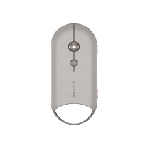 科大讯飞 iFLY TEK 无线蓝牙鼠标 M610 Pro 星火版 AI鼠标 (灰色) 空中飞鼠 离线录音 数字激光演示器