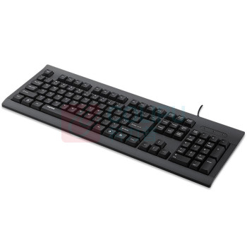 雷柏 RAPOO 有线键盘 K150 (黑色) USB接口