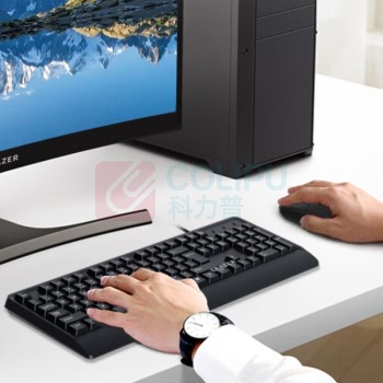 联想 LENOVO 有线键鼠套装 KM102 (黑色)