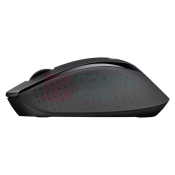 罗技 Logitech 无线静音鼠标 M330 带2.4G接收器-USB (黑色)
