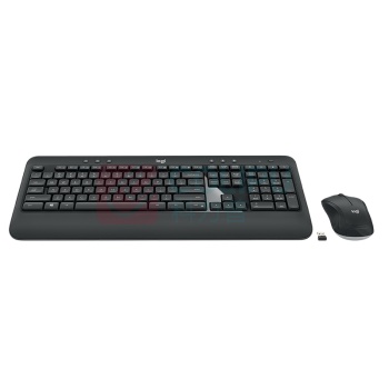 罗技 Logitech 无线键鼠套装 MK540 带2.4G接收器-USB (黑色)