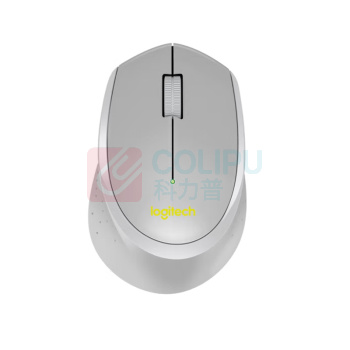 罗技 Logitech 鼠标 M330 带2.4G接收器-USB (灰色) 新老包装随机发货