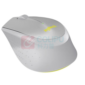 罗技 Logitech 鼠标 M330 带2.4G接收器-USB (灰色) 新老包装随机发货
