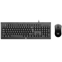 惠普 HP 有线键鼠套装 Z4M39PA 藏羚羊三代PLUS USB 新老包装随机发货