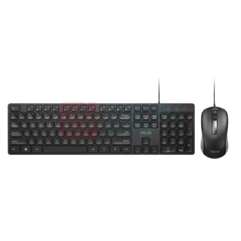 华硕 ASUS 有线键盘鼠标套装 CU100