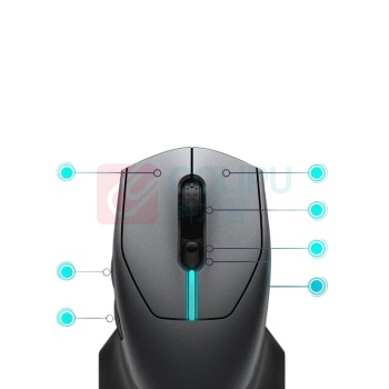 外星人 Alienware 键鼠套装 610M+510K (黑色)