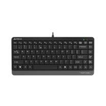 双飞燕 A4TECH 飞时代小键盘 FK11 86键 USB (遂空灰)