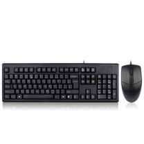 双飞燕 A4TECH 键盘鼠标套装 KK-5520N PS2圆口+PS2圆口