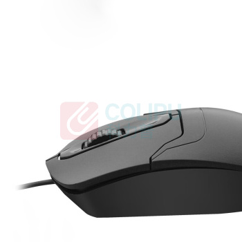 雷摄 LEISE 办公有线鼠标USB M510 (黑色)