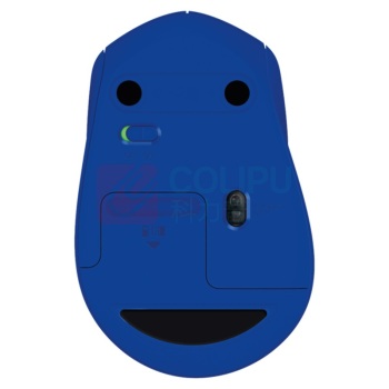 罗技 Logitech 鼠标 M330 无线静音鼠标 带2.4G接收器-USB (蓝色)