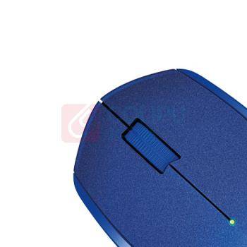 罗技 Logitech 鼠标 M330 无线静音鼠标 带2.4G接收器-USB (蓝色)