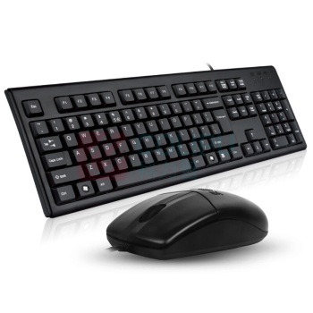 双飞燕 A4TECH 有线键鼠套装 KK-5520N PS/2 圆口