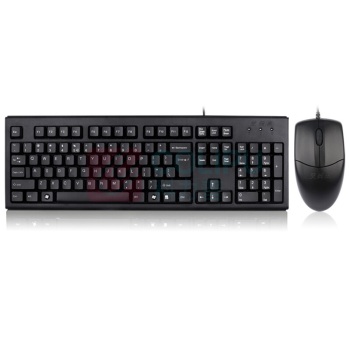 双飞燕 A4TECH 有线键鼠套装 KK-5520N PS/2 圆口