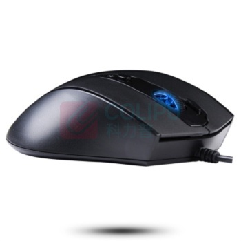 双飞燕 A4TECH 有线鼠标 N-810FX USB (黑色) 3200dpi中手适用