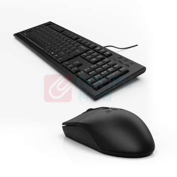 双飞燕 A4TECH 键鼠套装 KR-8572NU 有线 (黑色)