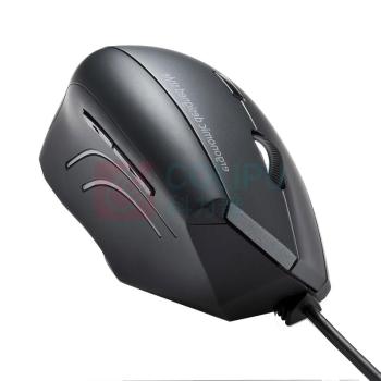 山业 SANWA SUPPLY 人体工学蓝光LED有线鼠标 MA-ERG7