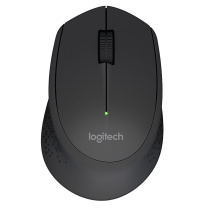 罗技 Logitech 无线鼠标 M275 带2.4G接收器-USB (黑色)