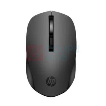 惠普 HP 无线鼠标 S1000 Plus (黑色) 无线2.4G 中手适用