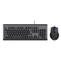 双飞燕 A4TECH 有线键鼠套装 KB-N9100 (黑色)