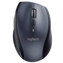 罗技 Logitech 激光无线鼠标 M705 带2.4G接收器-USB (灰色)