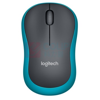 罗技 Logitech 无线键鼠套装 MK275 带2.4G接收器-USB (黑蓝色)