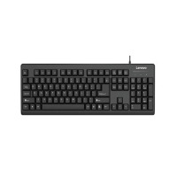 联想 LENOVO 键盘 有线键盘 电脑办公键盘 笔记本键盘黑色 K4800S 一个 