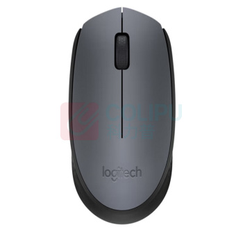 罗技 Logitech 无线鼠标 M170 97.7*61.5*35.2cm (黑色)