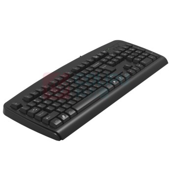 双飞燕 A4TECH 电脑外接通用有线键盘 KB-8 USB接口 (黑色)