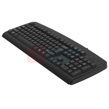 双飞燕 A4TECH 电脑外接通用有线键盘 KB-8 USB接口 (黑色)