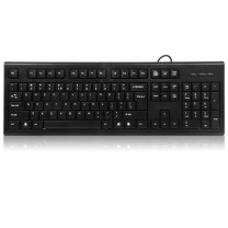 双飞燕 A4TECH PS2圆口 键盘 KB-8P 