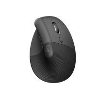 罗技 Logitech 无线蓝牙鼠标 Lift 带Logi Bolt接收器 (黑色)