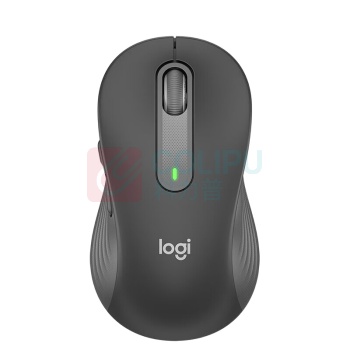 罗技 Logitech 无线蓝牙鼠标 M650L 大手型 (黑色)