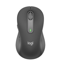 罗技 Logitech 无线蓝牙鼠标 M650L 大手型 (黑色)