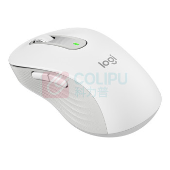 罗技 Logitech 无线蓝牙鼠标 M650L 大手型 (白色)