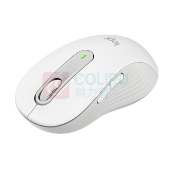 罗技 Logitech 无线蓝牙鼠标 M650L 大手型 (白色)