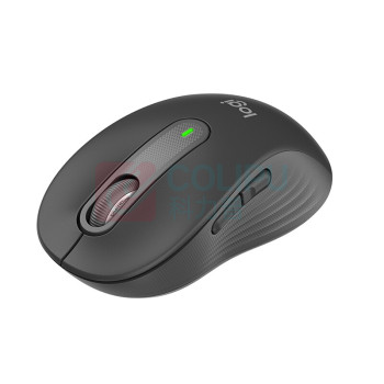 罗技 Logitech 无线蓝牙鼠标 M650 中小手型 (黑色)