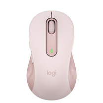 罗技 Logitech 无线蓝牙鼠标 M650 中小手型 (粉色)