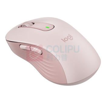 罗技 Logitech 无线蓝牙鼠标 M650 中小手型 (粉色)