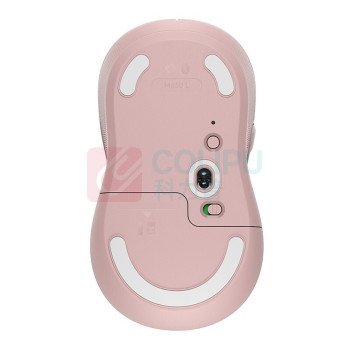 罗技 Logitech 无线蓝牙鼠标 M650 中小手型 (粉色)