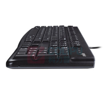 罗技 Logitech 鼠标键盘 MK120  有线键鼠套装 办公键鼠套装 电脑键盘 USB即插即用 全尺寸(黑色)