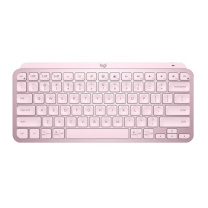 罗技 Logitech 蓝牙办公超薄迷你键盘 MX Keys Mini 智能背光 蓝牙 (玫瑰粉)