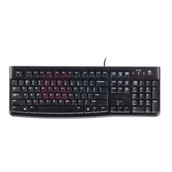 罗技(Logitech) 键盘 有线键盘 办公键盘 K120 