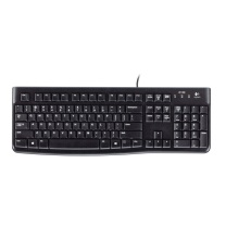 罗技(Logitech) 键盘 有线键盘 办公键盘 K120 