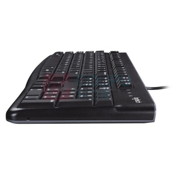 罗技(Logitech) 键盘 有线键盘 办公键盘 K120 