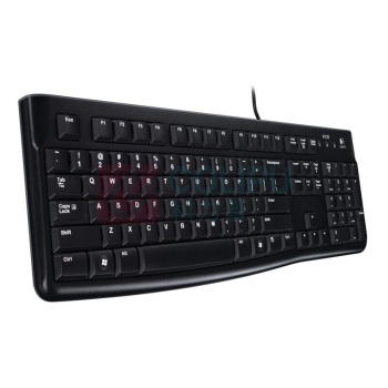 罗技(Logitech) 键盘 有线键盘 办公键盘 K120 