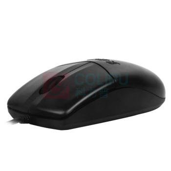 双飞燕 办公台式机电脑PS/2圆口接孔有线鼠标 OP-520NP (黑色) 产品更新 新旧两款随机发货