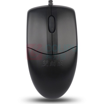 双飞燕 A4TECH 有线鼠标 OP-520NU USB (黑色) 中手适用型<2000dpi