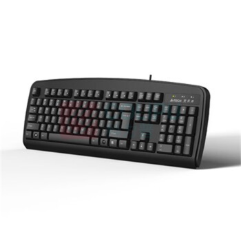 双飞燕 A4TECH 有线键盘 KB-8U 有线,USB接口 (黑色)